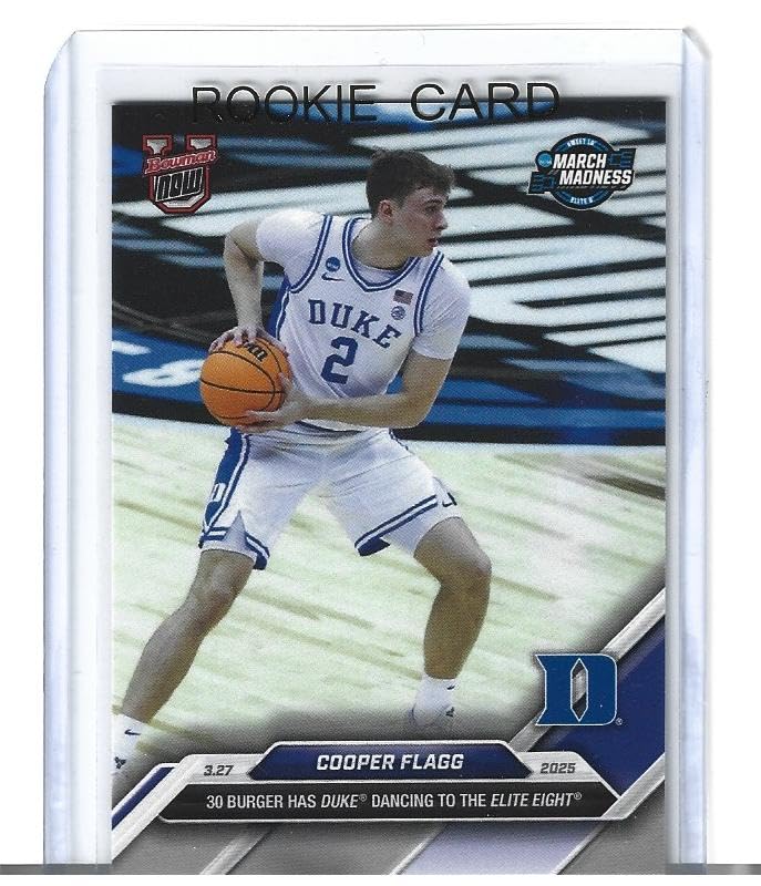 Amazon.com: 2025 Cooper Flagg Basketball Trading Rookie Card
