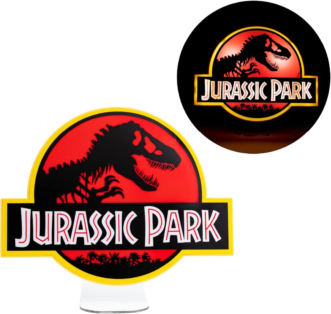 Jurassic Park Light - Officially Licensed Desk or Wall Light for Classic Film, Decor for Dinosaur Lovers, Gift for Fans of Film USB or Battery Operated | Paladone
