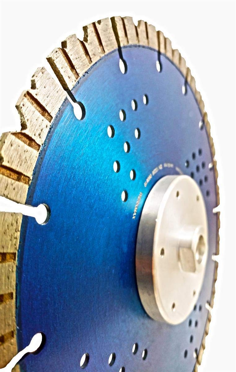 Werkmax Starmax M14 - Disco de diamante para amoladora angular (230 mm de diámetro, 12 mm)