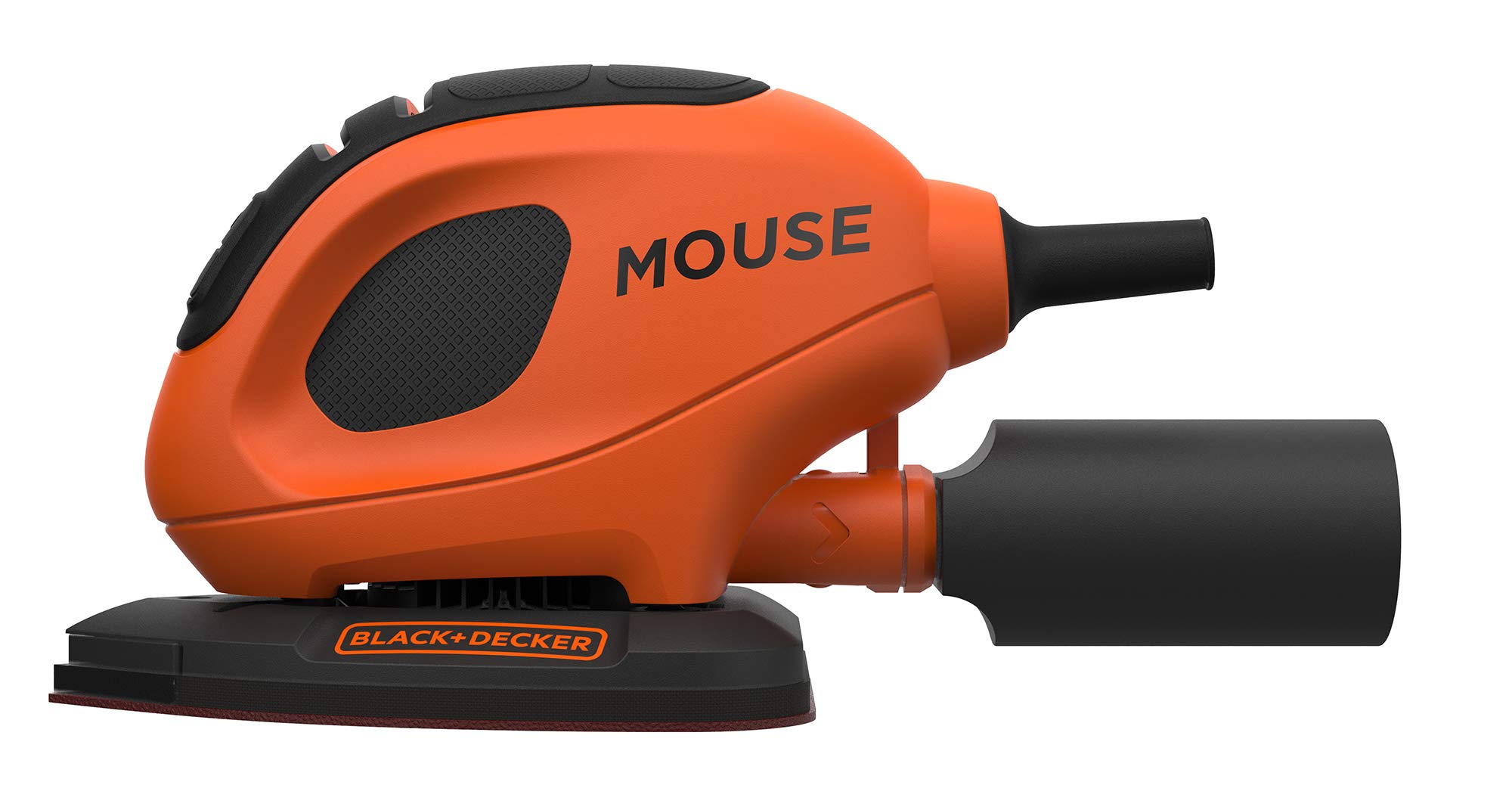Black+Decker BEW230-QS - Disco abrasivo triangolare Mouse, 55 Watt, 133 x 95 mm