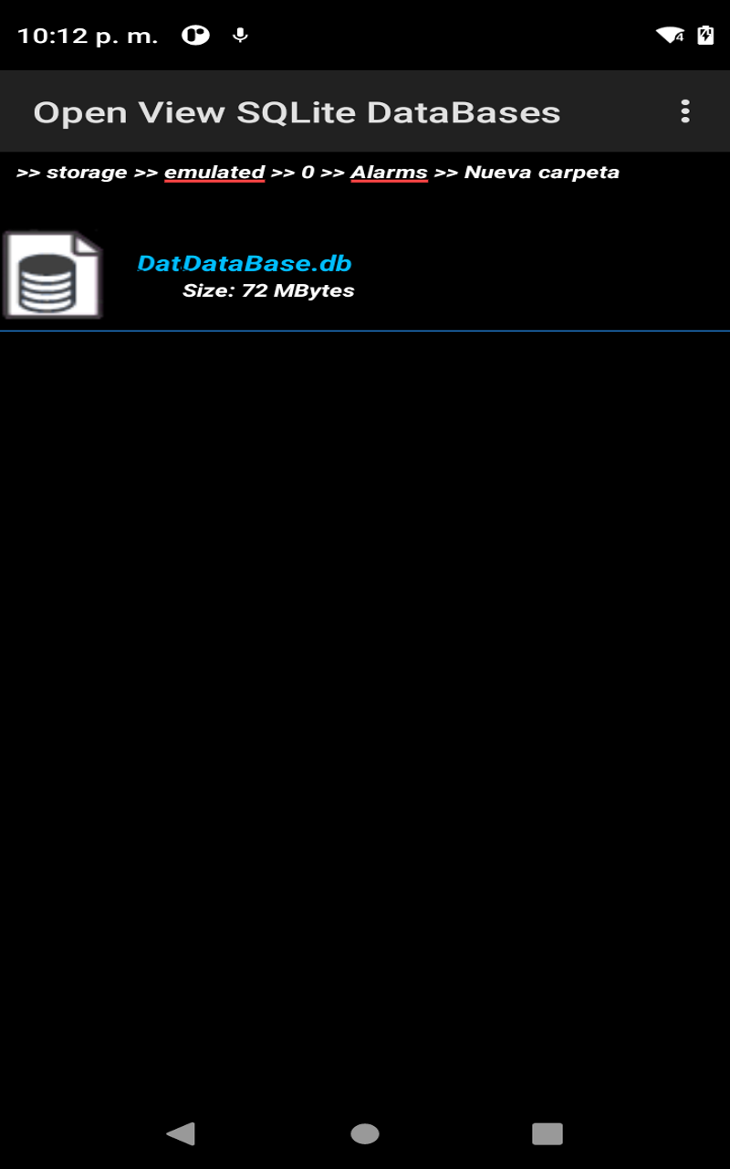 Open View SQLite DataBases - App on Amazon Appstore