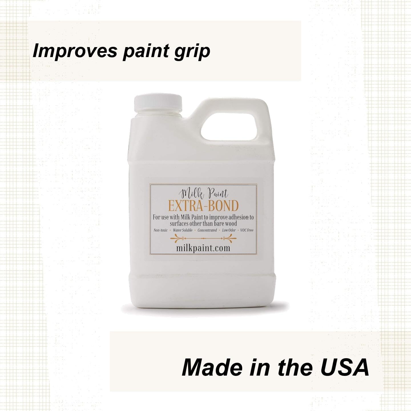 Old Fashioned Milk Paint Extra-Bond Pint, For Use With Milk Paint