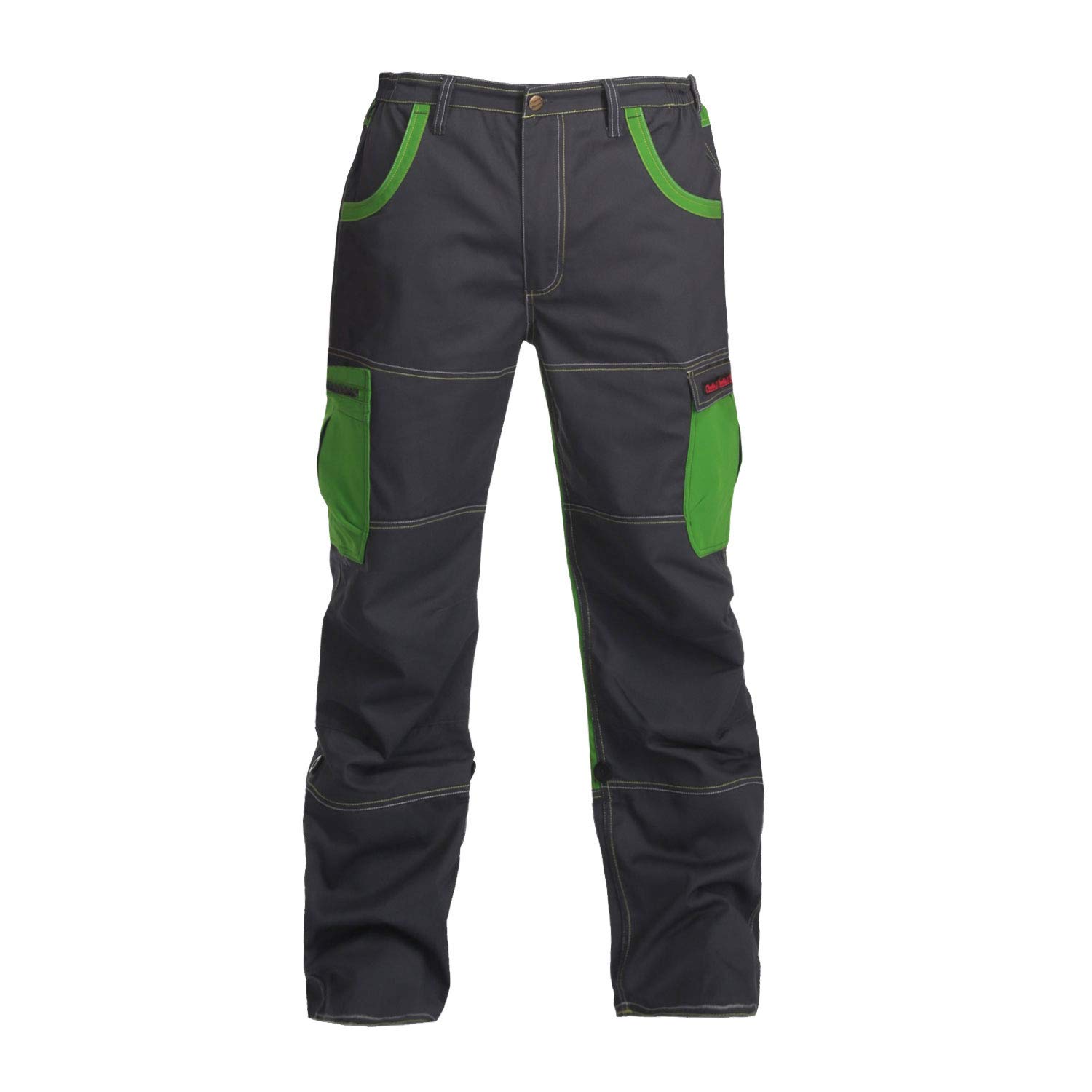 Arbeitshose grau/grün - Bundhose für Handwerker