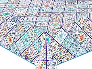 Home Direct Round Oilcloth PVC Wipe Clean Tablecloth Table Cover 155cm 61"