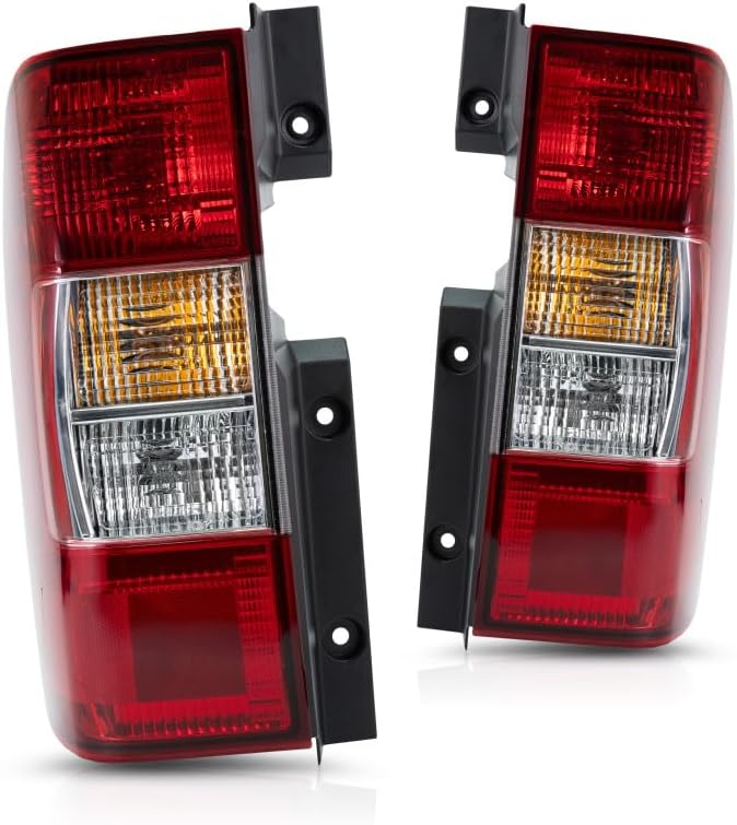 For Nissan NV2500 Tail Light Assembly 2012 13 14 15 16 2017 Pair Driver and Passenger Side w/Bulbs For NI2800198