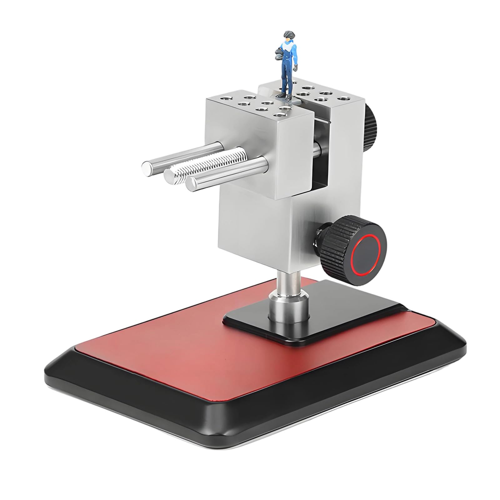 Tornillo de banco de trabajo profesional ajustable de acero inoxidable ideal para trabajos de metalurgia y aplicaciones de bricolaje, tornillo de banco de trabajo de acero inoxidable