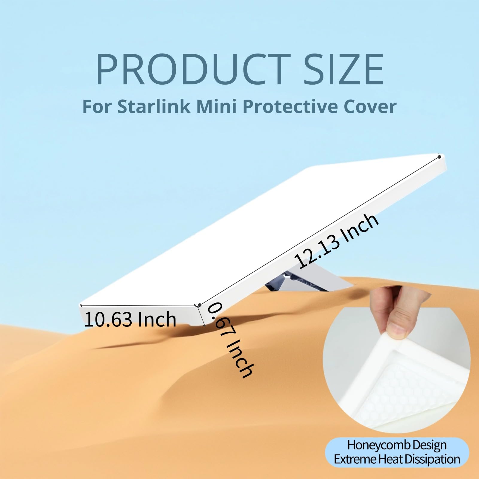 Starlink - Mini funda protectora de silicona impermeable Starlink, mini accesorios duraderos para actividades al aire libre y viajes