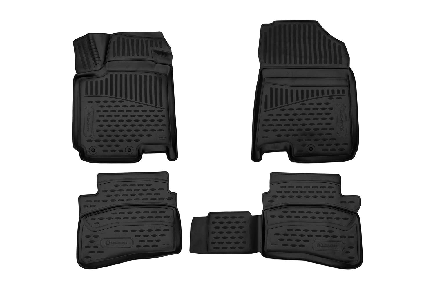 ELEMENT Alfombrillas 3D para Hyundai Tucson III 2015-2021 | SUV | Alfombrillas Coche Originales | 4 Piezas — view 73