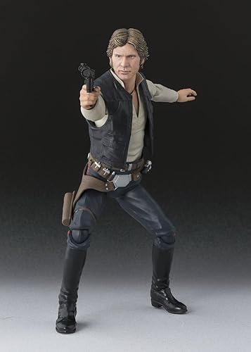 Miniatura 5 de De Bandai S.H. Figuarts: Han Solo de Star Wars (Una nueva esperanza), aproximadamente 6 pulgadas
