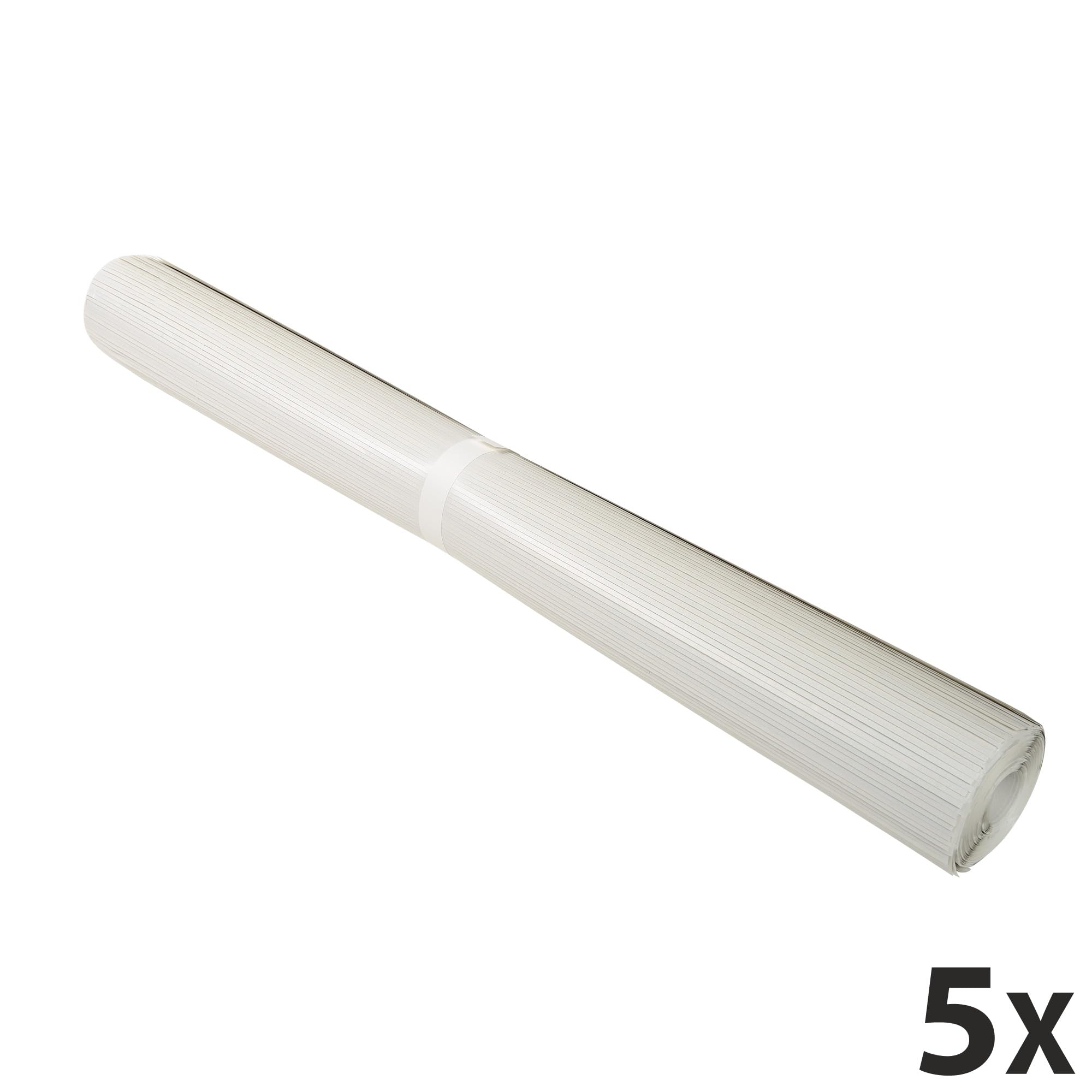 Exacompta – Rif. 41653E – Cartoncino con 5 ricariche di carta flipover per conferenze – Carta offset premium 72 g/m² – 20 fogli vuoti microforati – 65 × 100 cm – Certificato FSC