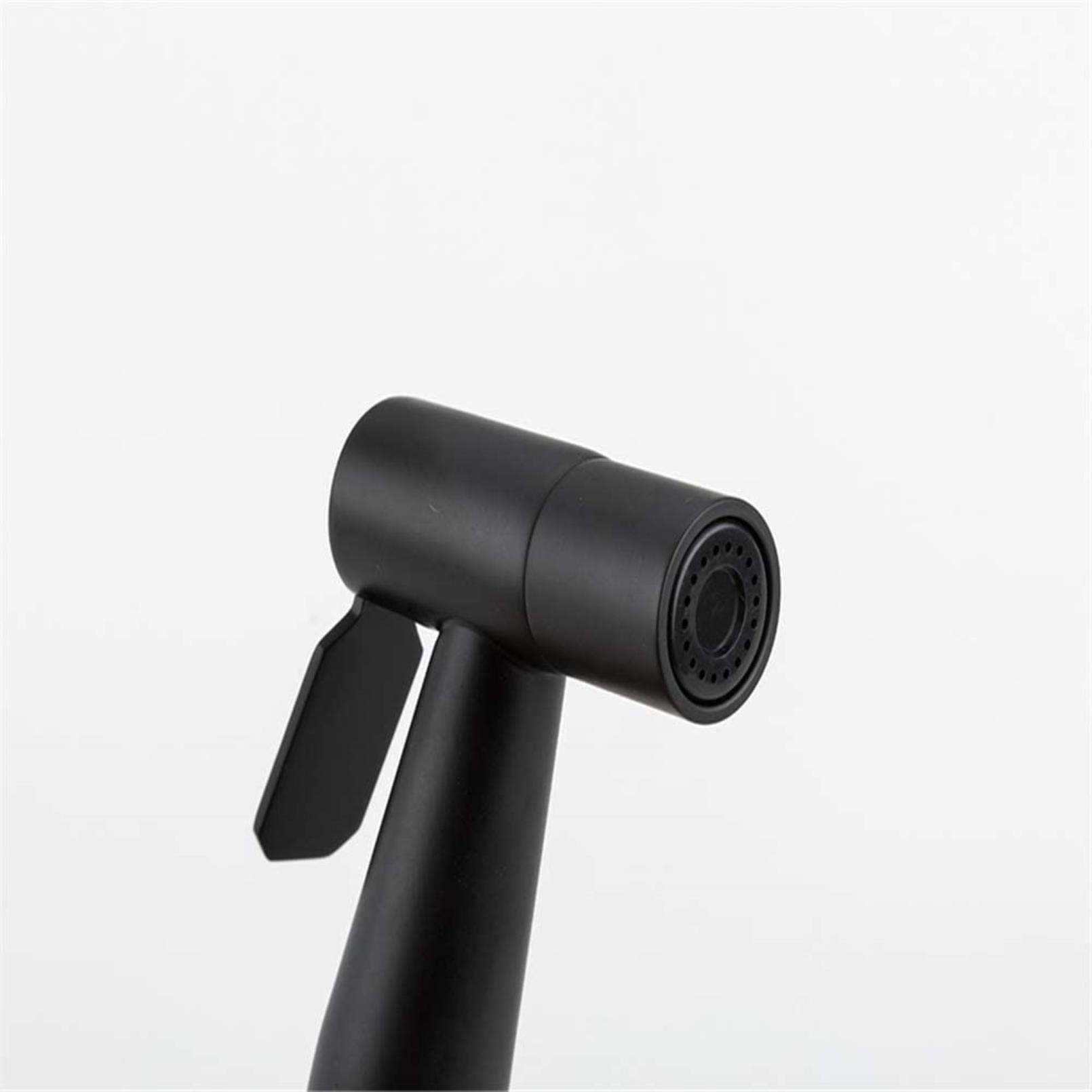 Pommeau De Douche Bidet Noir - Pulvérisateur Hygiénique Pour Salle De Bains, Toilette - Robinet À Fixation Murale À Haute Pression, Économique Et Robuste