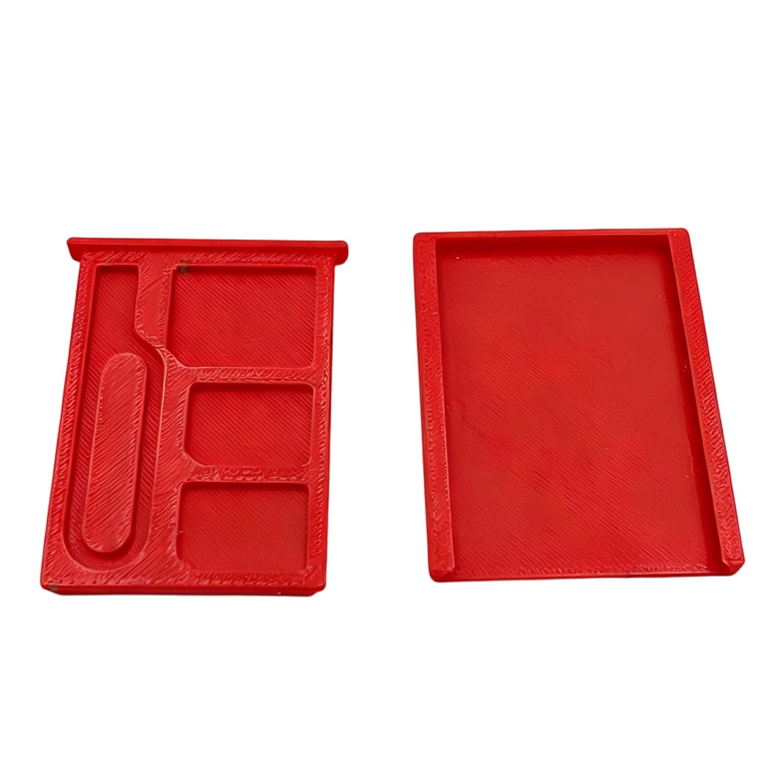 PANGBOER Portable Travel Card Organizers Box Craft of Polylactic Acid for Standard Cards Travel Model Card Storage