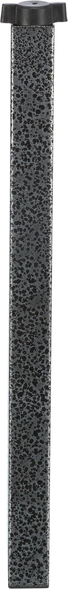 Trixie - Soporte para cuencos para perros, 2 x 0,75 L (diámetro 15 cm), hasta 27 cm de altura ajustable, negro