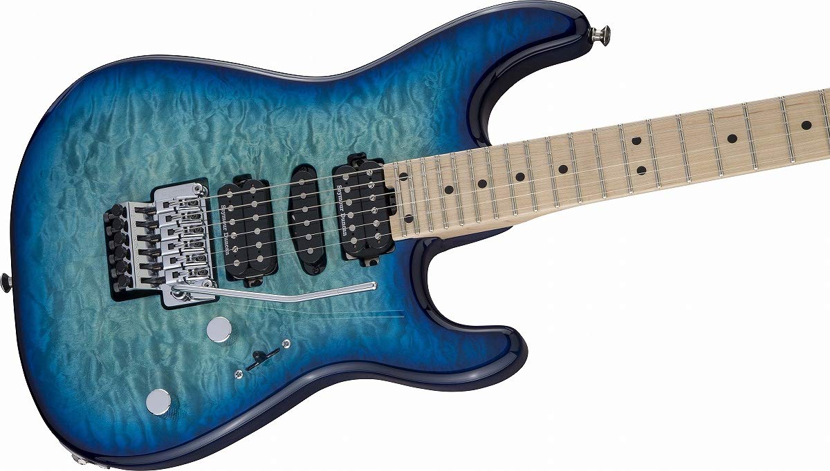 Amazon.com: Charvel MJ San Dimas Style 1 HSH FR M QM Electric