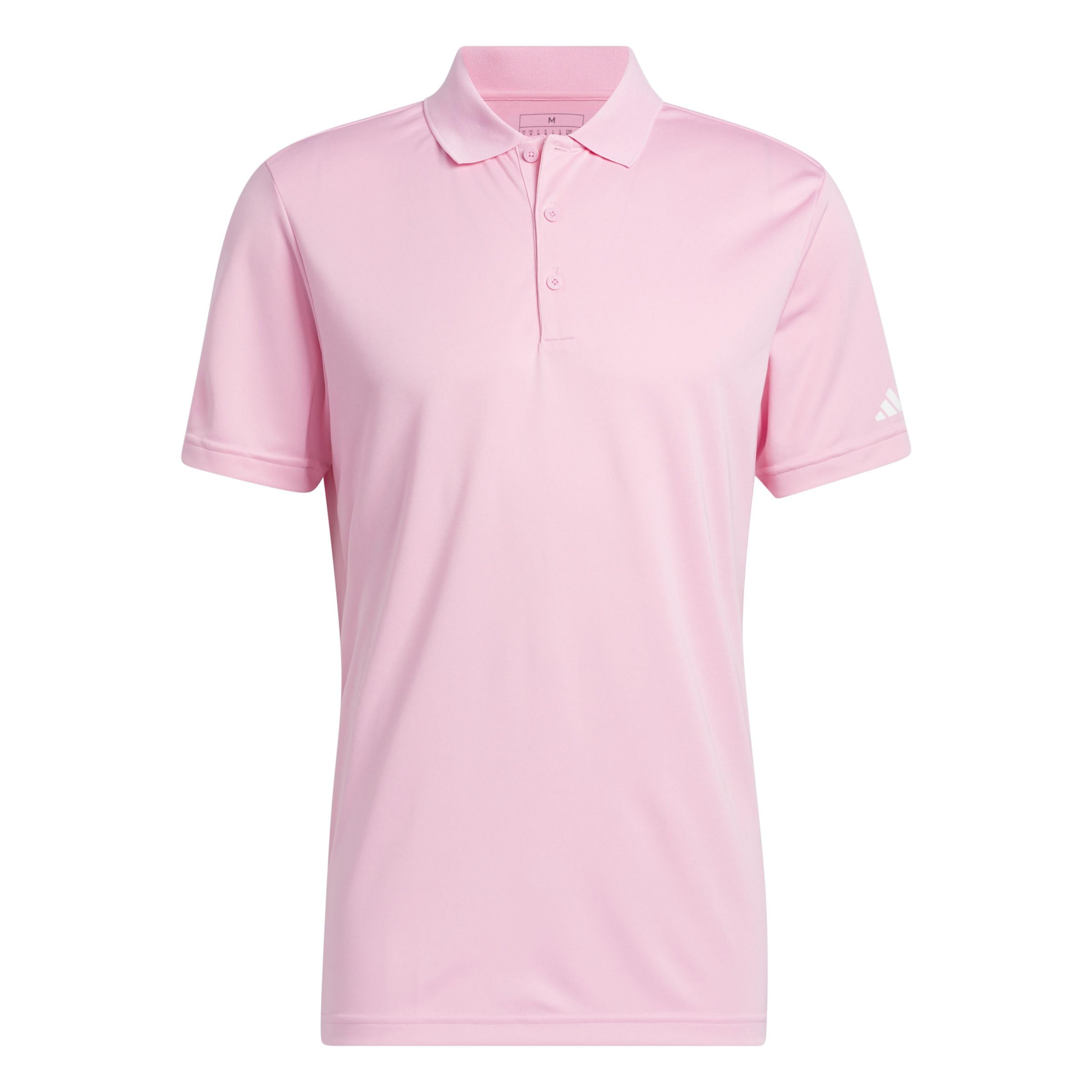 adidas Men's Core Performance Primegreen Polo Shirt, Light Pink, S