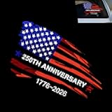 Hugwits America 250th Anniversary Car Decal, 12