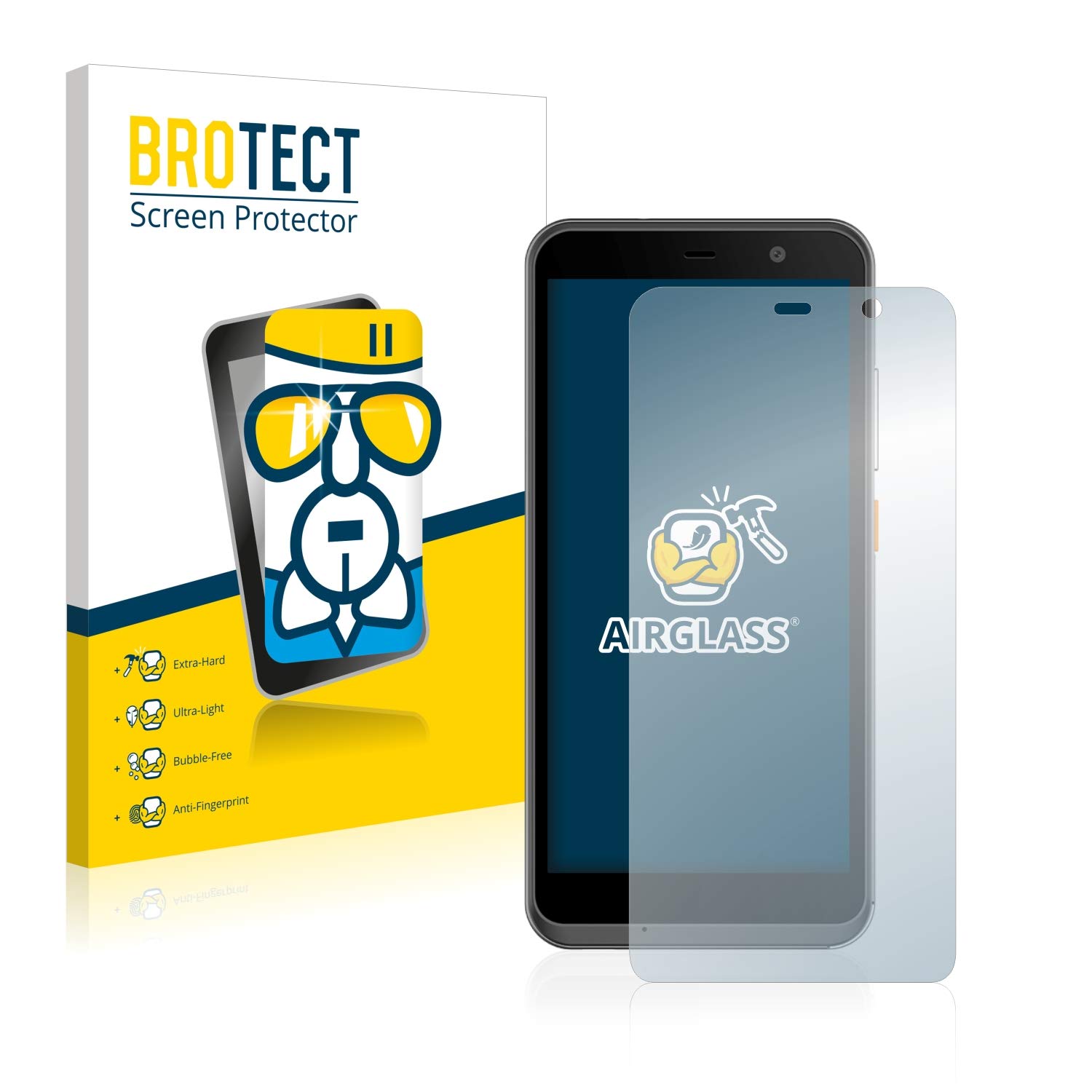 Protection D'écran Verre Brotect AirGlass Pour Coros Dura (3 Films) - 9H Dureté, Anti-rayures, Anti-empreintes, Installation Facile Sans Bulles