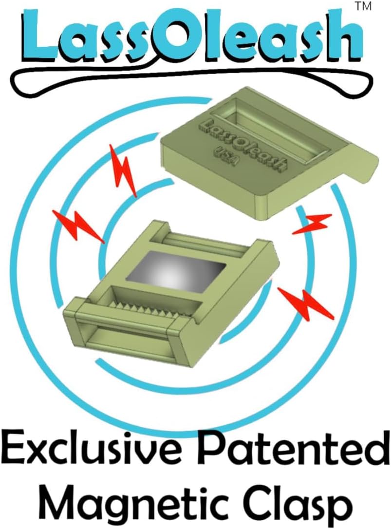 Dog Adjustable Leash for Dogs - 6ft to 3.5ft - Magnetic Slip Lead - All-in-One Leash/Collar Combo Solution - Orange - Made in USA