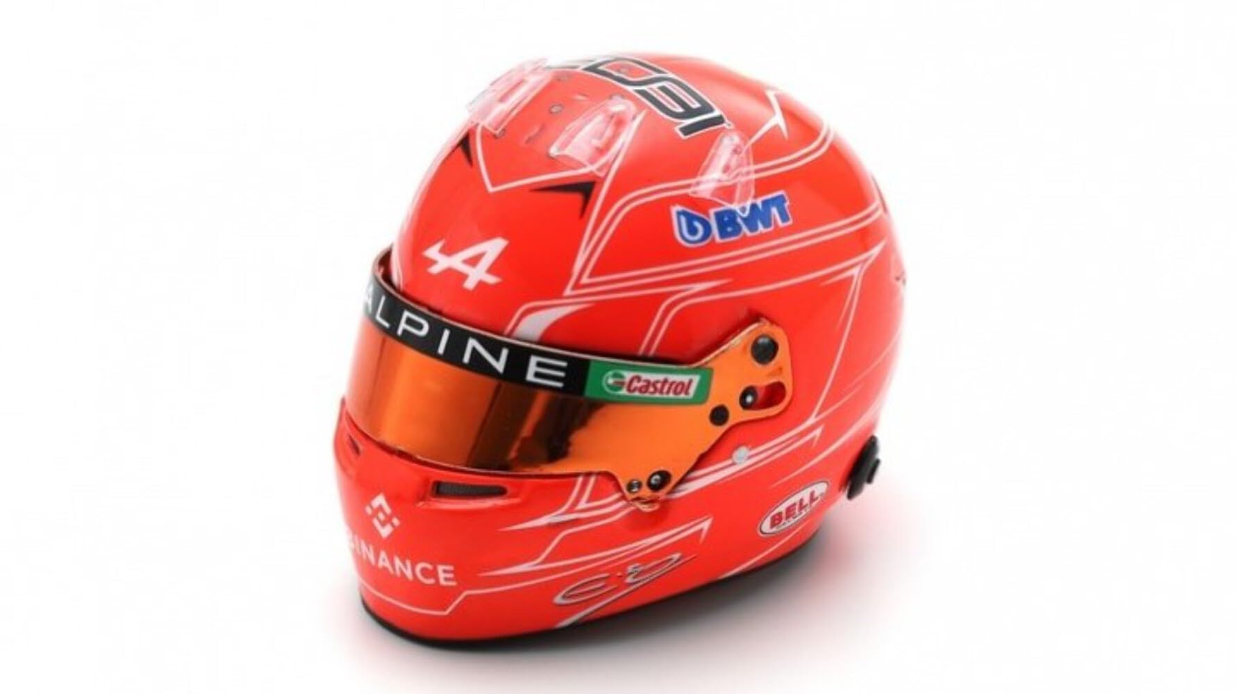 Spark Mini Modèle Résine 1/5 Casque Alpin Esteban Ocon Grand Prix Monaco 2023