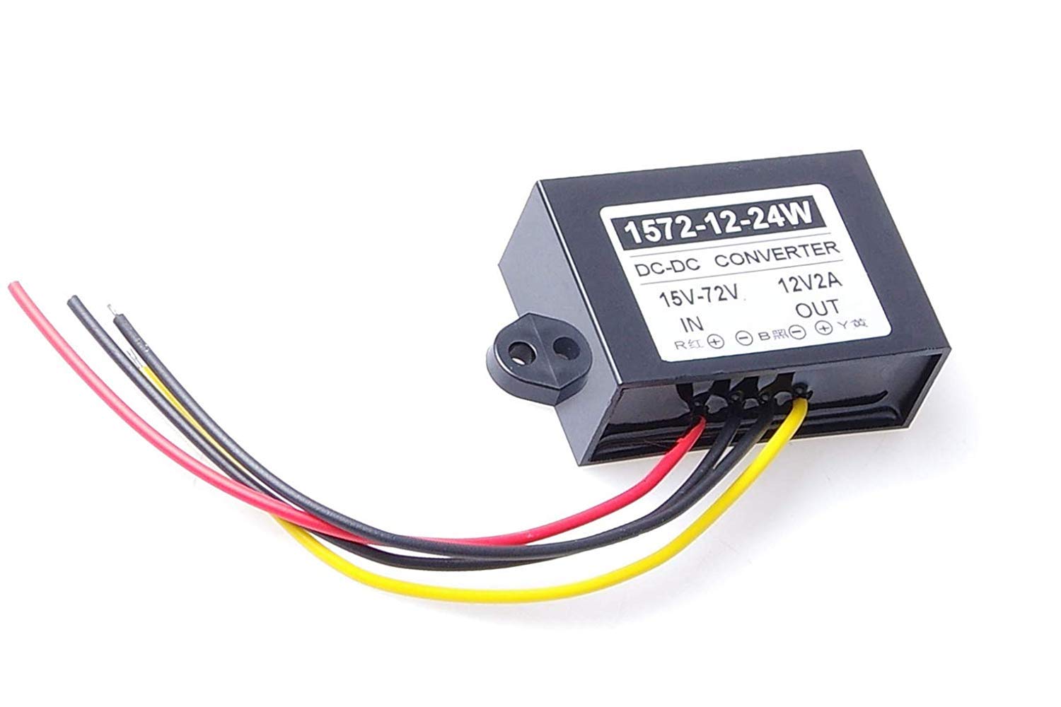 KNACRO 35pcs DC-DC Buck Module DC 24V 36V 48V 60V 72V (15-72V) to 12V 2A 24W Converter Regulator Wat
