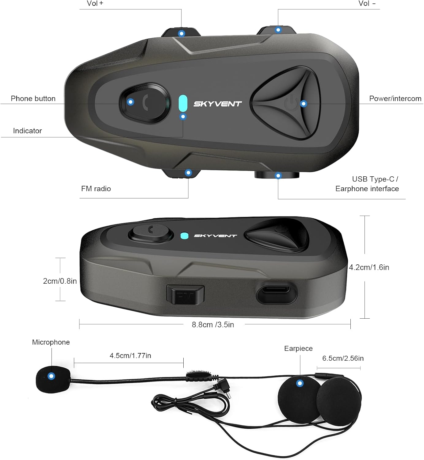 EJEAS E1 Package Contents