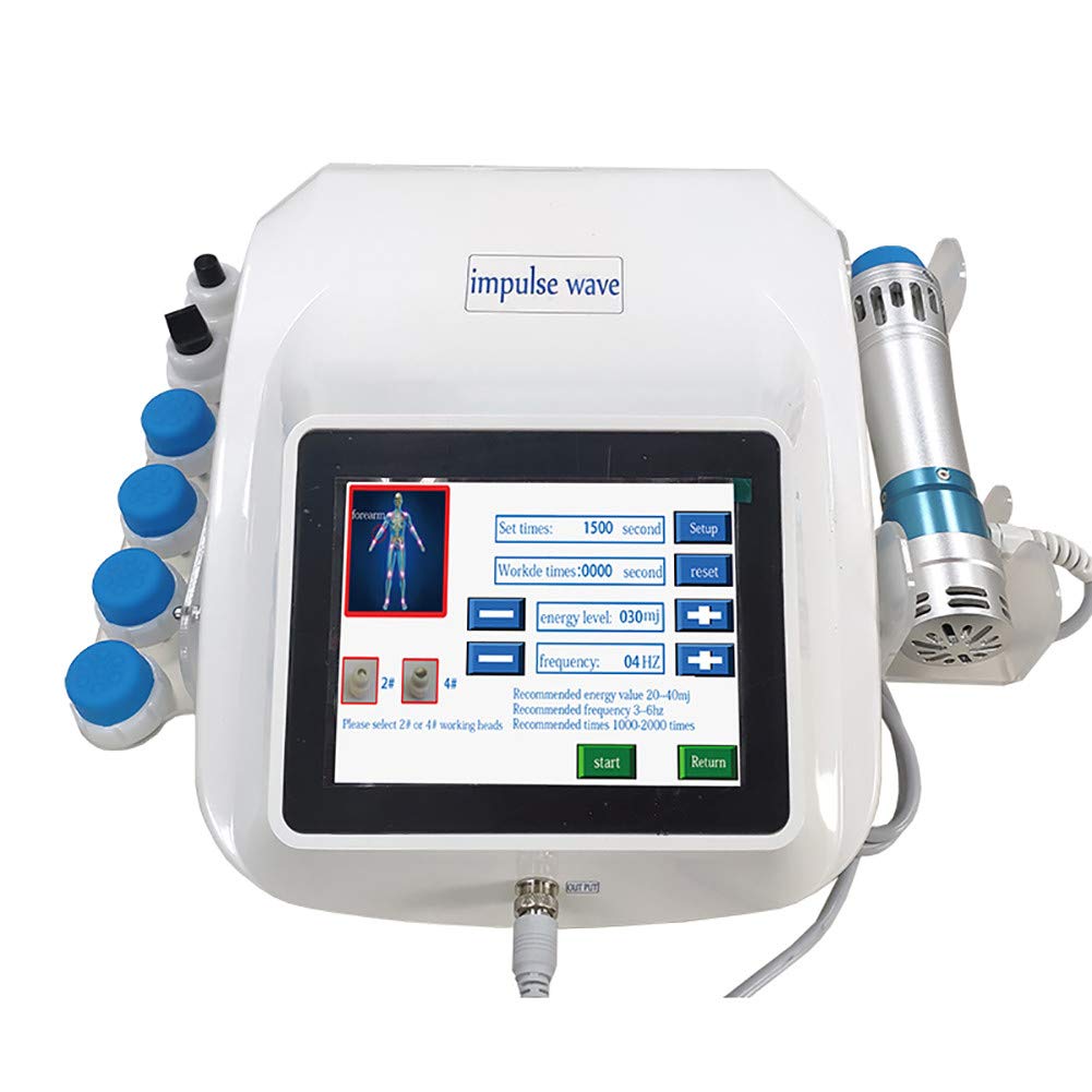 Máquina de Terapia de Ondas de Choque Dispositivo de Alivio de Dolor de Onda de Choque físico, ED Profesional Masajeador Corporal De Ondas De Choque Electromagnéticas
