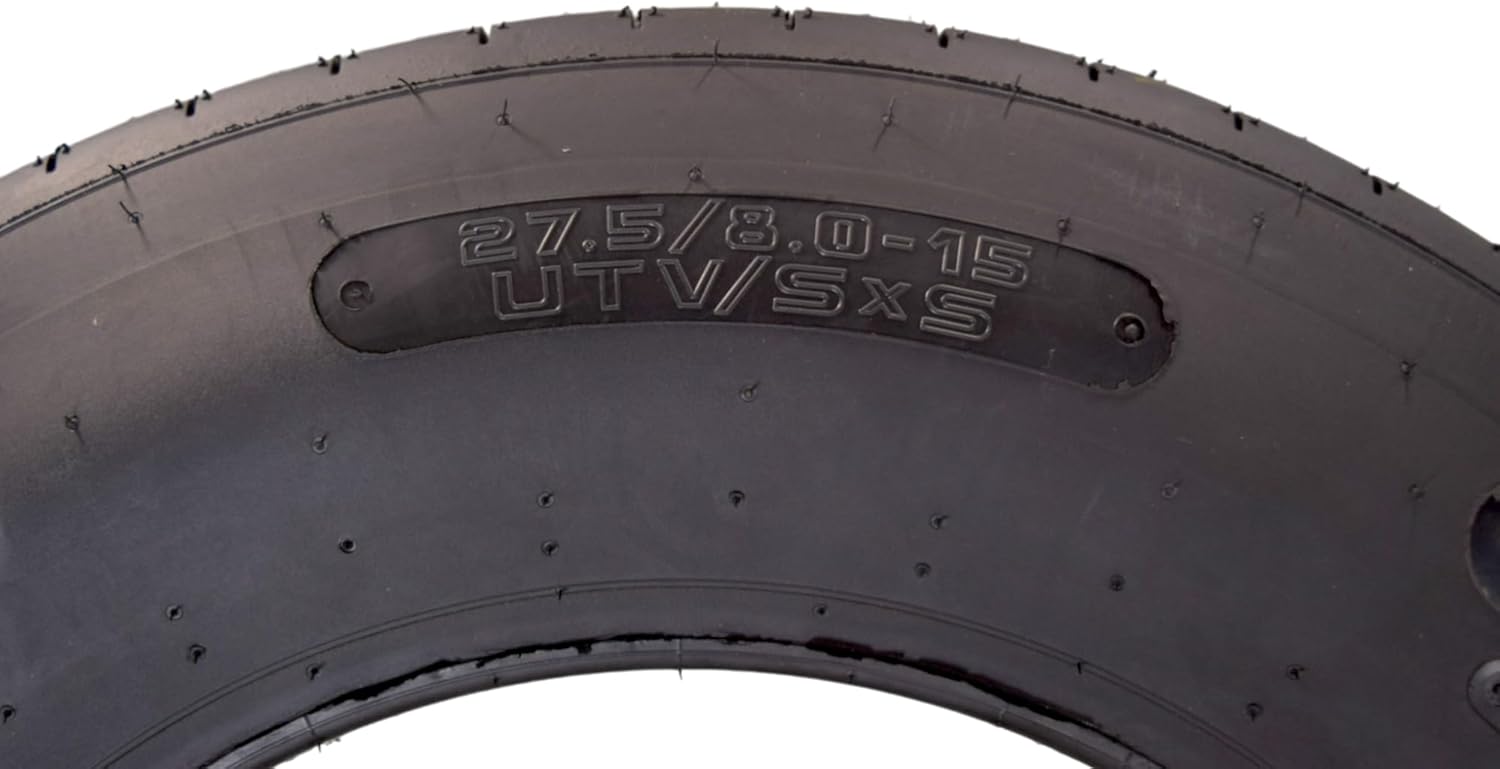 Hoosier UTV Tire for Side by Side & Off-Road Racing with Hoosier Keychain (27.5/8.0-15 P1000 M500 4 Pack)