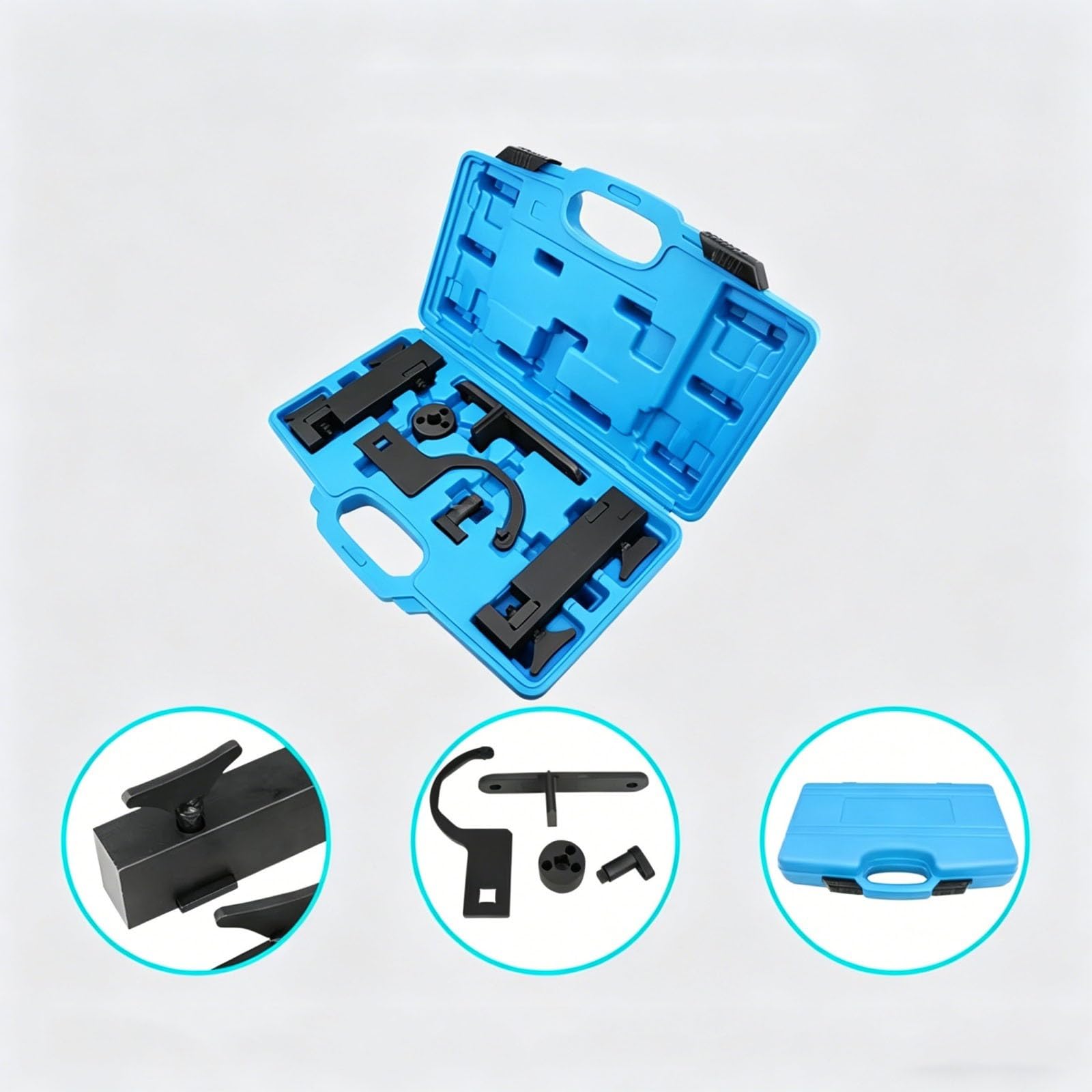 Set di Strumenti per la fasatura del Motore Compatibile con Land per Rover Auto Motore Allineamento Albero A Camme Strumento di Fasatura A Bloccaggio Kit Set Parti 3031447