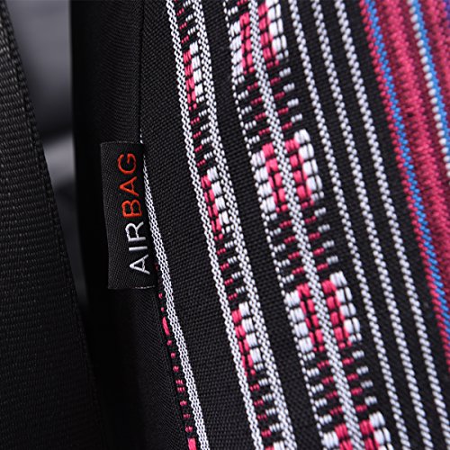 Car Pass Rainbow Ethnic Style Universal Fit Two Front Car Seat Covers, Fit For Most Of Suvs,Sedans,Trucks,Sedans(Two Front Seat Covers) #TOP6