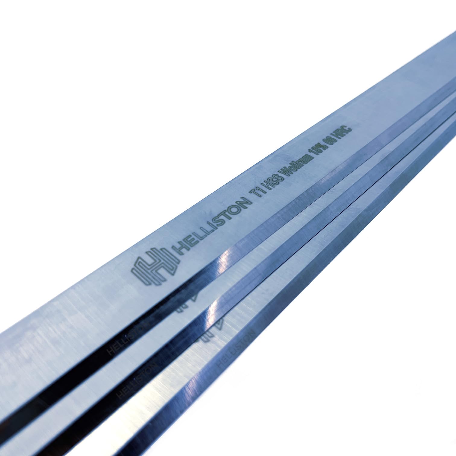 T1 W18% Fers de rabot pour JET JPT-410, HSS tungstène 18%, 410x25x3mm (3 lames de raboteuse-dégauchisseuse)