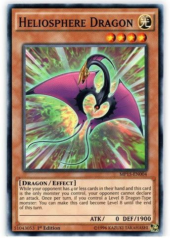 YU-GI-OH! - Heliosphere Dragon (MP15-EN004) - Mega Pack 2015-1 Edición - Común
