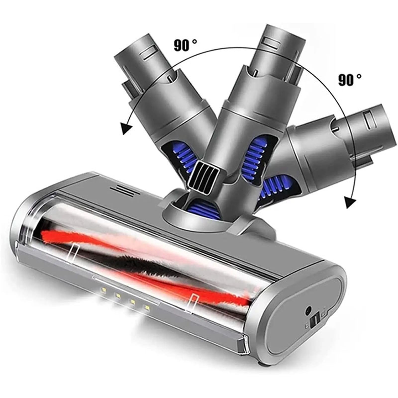 Herramienta De Cabezal De Cepillo De Piso Motorizado For Aspiradoras, Repuesto De Repuesto De Rodillo Barredor Suave, Compatible Con Accesorios Dyson V6 DC58 DC59 DC61 DC62