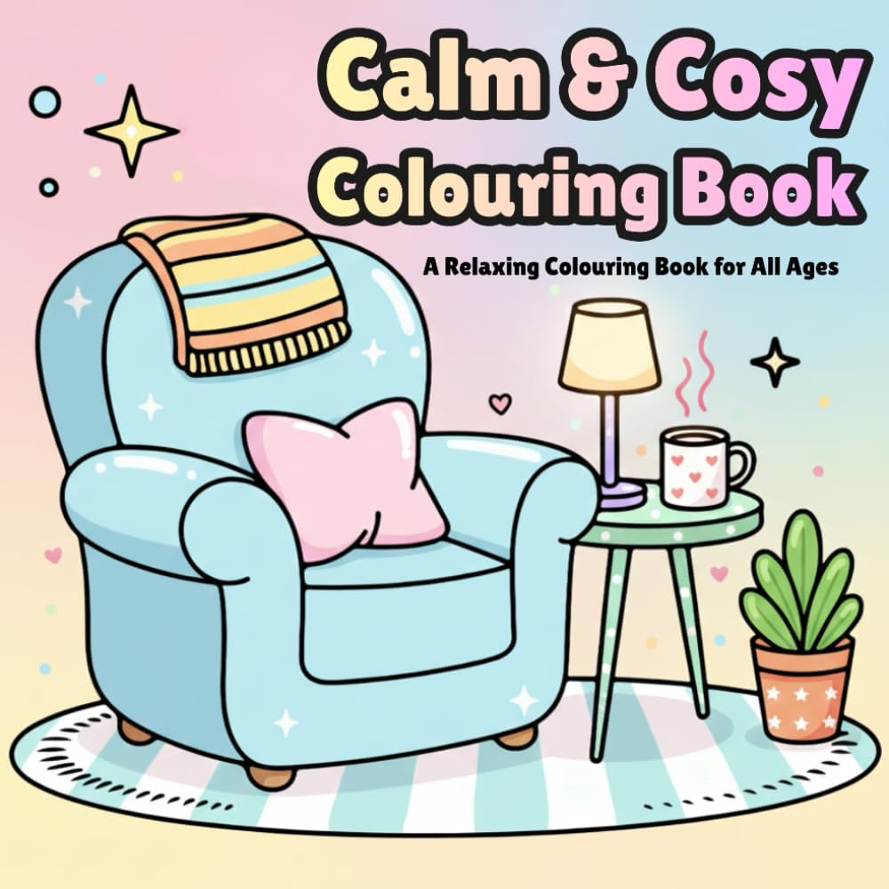 Calm & Cosy Colouring Book: Mindful Moments Through Colour