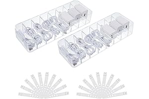 Clear Cord Organizer Drawers: Declutter Your Tech Tangle