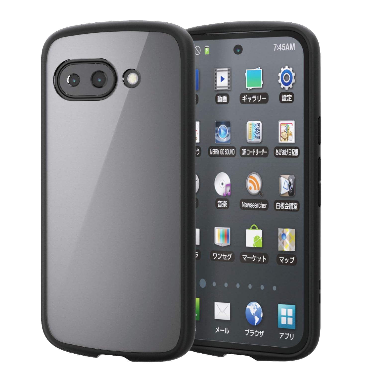 Amazon.co.jp: エレコム Google Pixel 9a ケース カバー 透明 耐