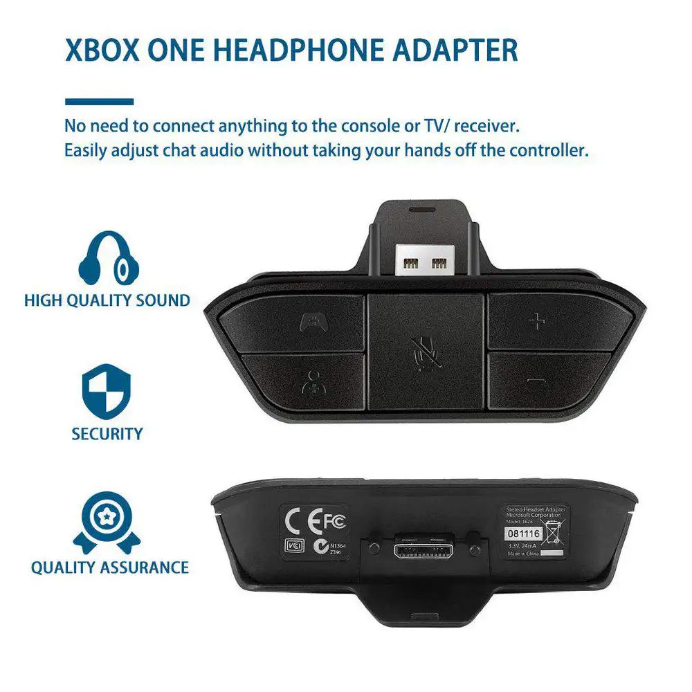 KOBWA Stereo Headset Adapter 
