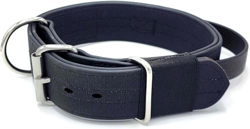 Miniatura 3 de Canine Athletes Collar para perro de trabajo resistente al agua AP-Sport de 2 pulgadas con mango de control de agitación (extra grande)