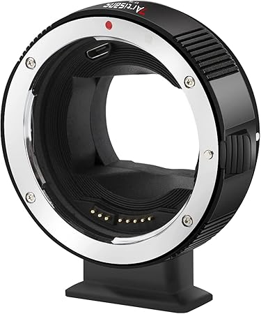 Artek 7artisans EF-SE Lens Adapter Auto-Focus Lens Speedbooster Converter Ring Compatible for Canon EF/EF-SE Lens and Sony E-Mount Camera for Sony A6400, A7M3, A7M4, ZVE10