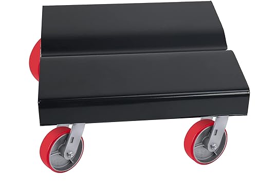 Miniatura 7 de Ruedas resistentes de 5 x 2 pulgadas, ruedas industriales de poliuretano con fuerte capacidad de carga de 4000 libras, juego de 4 ruedas