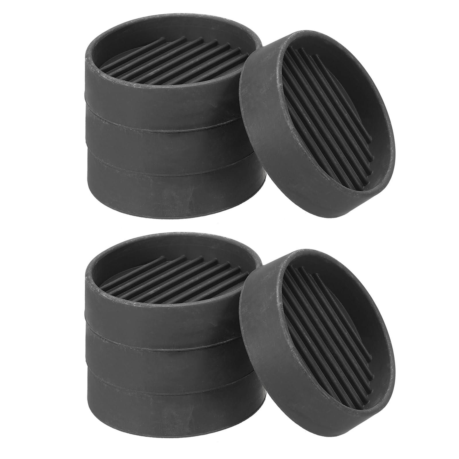 PATIKIL 2" Round Rubber Furniture Pad