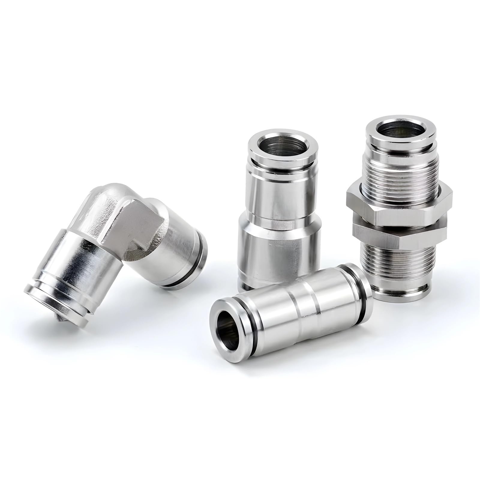 Acoplamiento de acero inoxidable 304 neumático PM 10mm anticorrosión