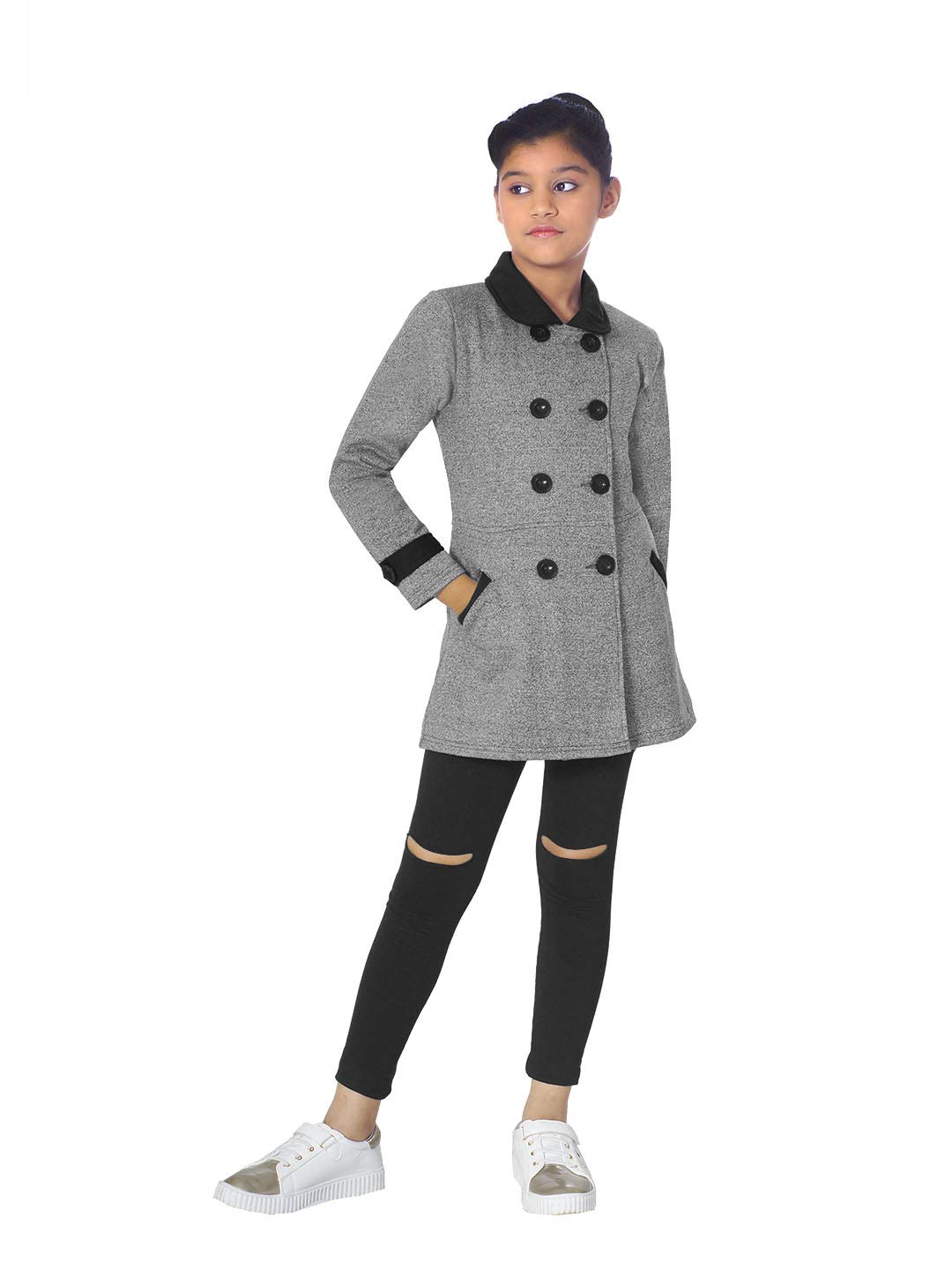 Naughty Ninos Girls Trench NNW0040TST Red 3 - 4 Years