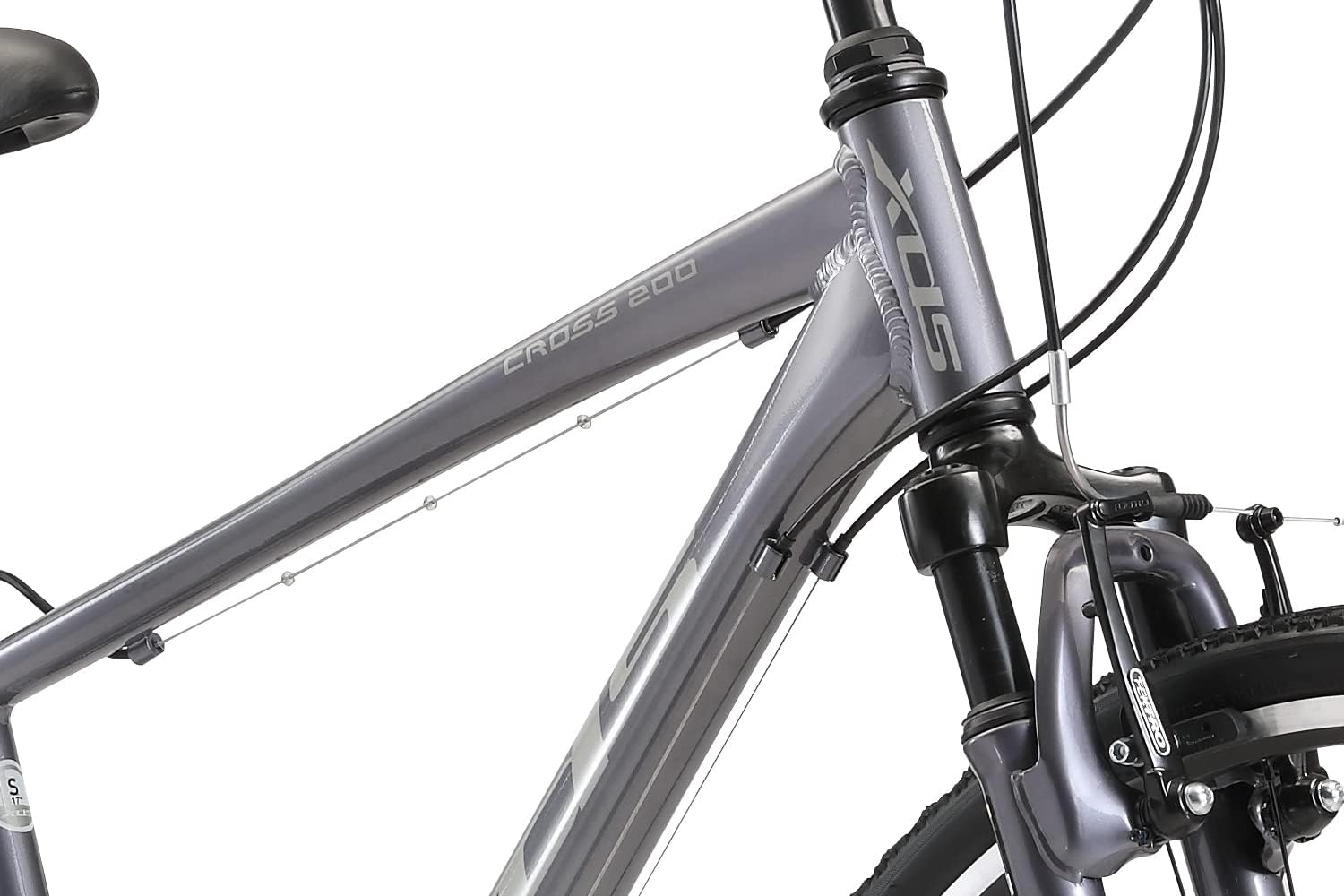 Cross200 21 Speed Hybrid Bike Commuter City Bike, for Men and Women, Adult and Teenager, 700C Wheel, 15.5/17.5/19.5/21.5 Inch Lightweight Aluminum Alloy Frame