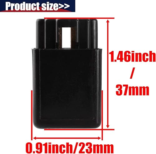 Miniatura 2 de Solenoide de relé de arranque compatible con Polaris Predator Scrambler Sportsman 50 90 50cc-90cc ATV Quad Scooter Dirt Bike