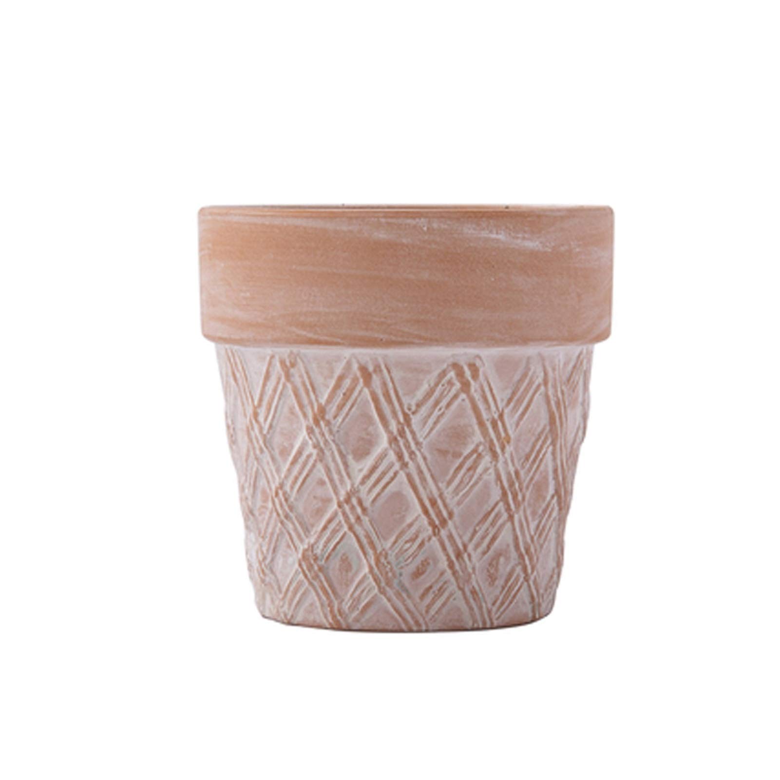 Pots de fleurs ronds anti pourrissement pour plantes succulentes