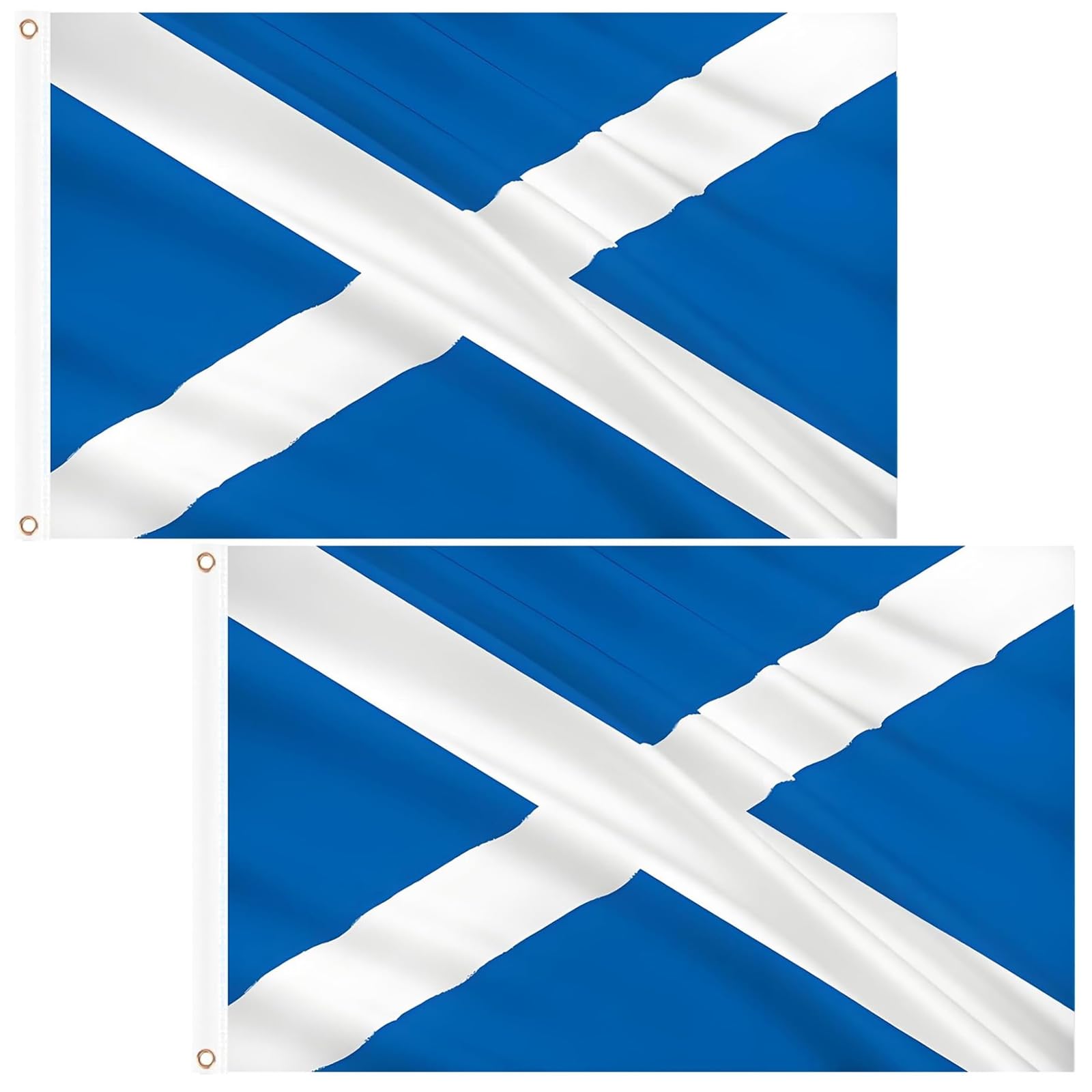 Banderas de Escocia grandes de 5 pies x 3 pies que no se rasgan en el mástil