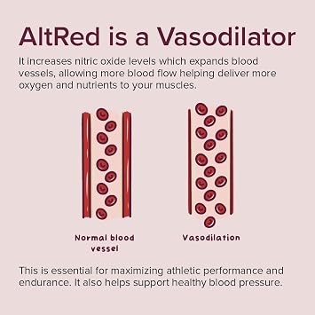 Sur AltRed Beet Root Capsules for Muscle Recovery, Nitric Oxide Supplement