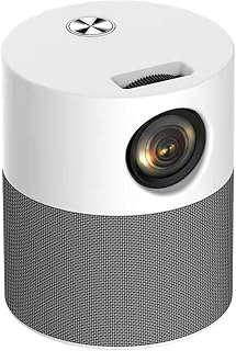 Yaazero 1080P HD BT Video Projector Portable Movie Projector Support Wirel Multiple Devices Intelligent Voice System