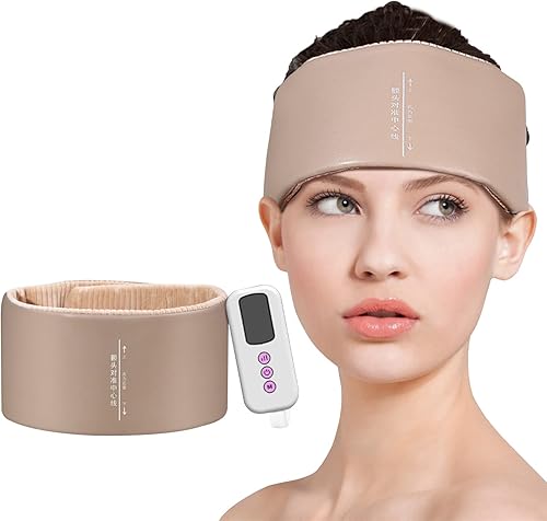 GUQIANLU Masajeador de cabeza, masajeador portátil recargable de tamaño ajustable con 3 modos y 3 intensidades, un gran regalo para relajación