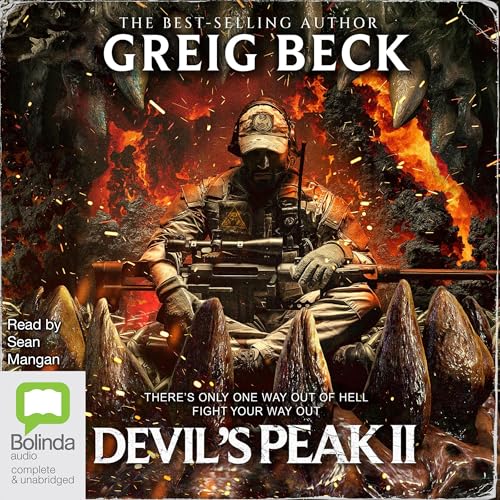 The Devil's Peak II Audiolivro Por Greig Beck capa